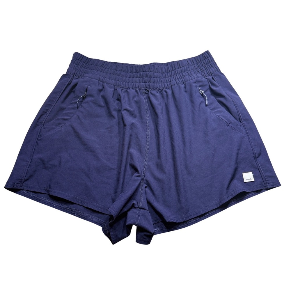 Vuori Clementine Shorts Navy Blue Athletic Running VW3058 Womens Size M SKU150